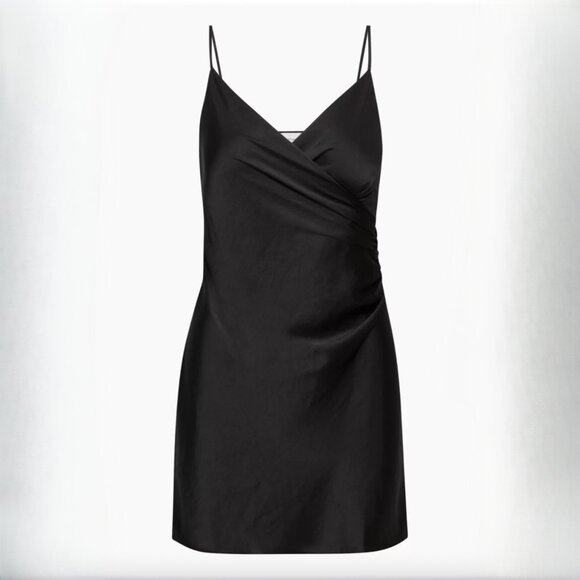 NWT Wilfred Crossroads Dress- Black 2XS / XXS - Picture 5 of 5